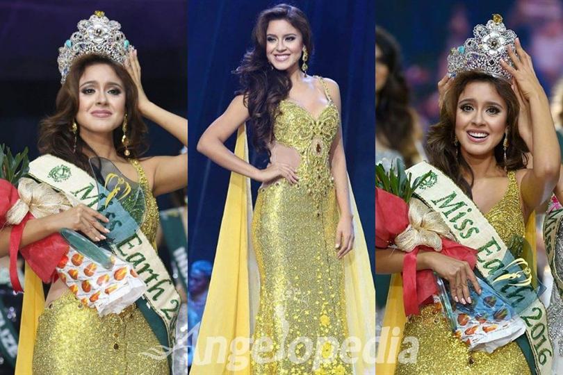 Katherine Espín expressed her happiness after winning the Miss Earth 2016