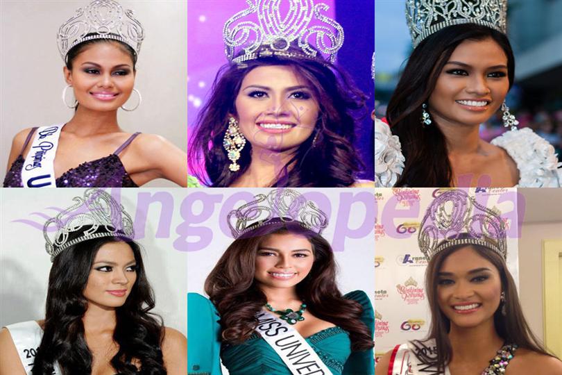 Bb Pilipinas 2010 to 2015 Winners