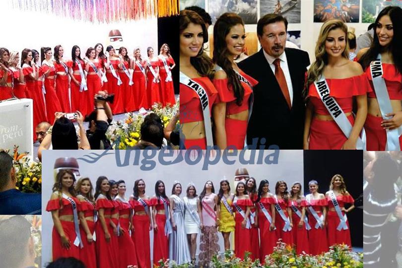 Press Conference to reveal Miss World Peru 2017 contestants