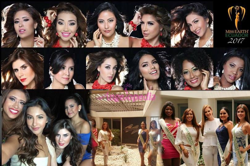 Meet the contestants of Miss Earth Ecuador 2017