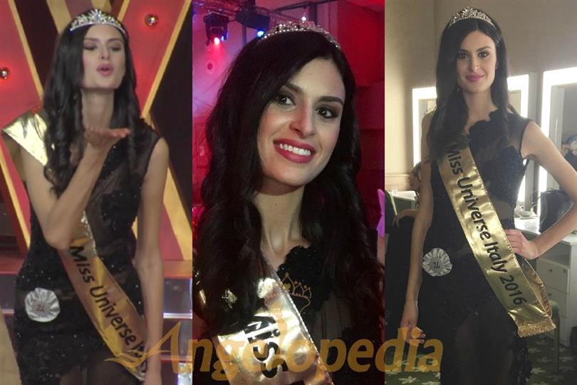 Sophia Sergio crowned as Miss Universe Italy 2016