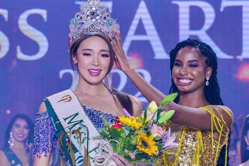 Miss Earth 2022 Mina Sue Choi from South Korea