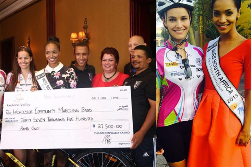 Cycling for a cause! Nicole Flint covers 1749 km