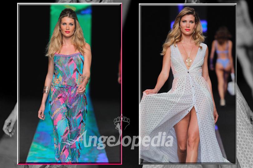 Miss World 2015 Mireia Lalaguna walks Gran Canaria Moda Calida Fashion Show