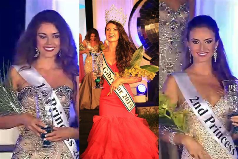 Miss Gibraltar 2015 winners