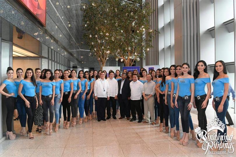 Bb. Pilipinas 2018 contestants visit Charter Ping An Insurance/AXA Philippines