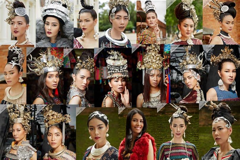 Miss Universe Thailand 2017 Official Portrait Shoot