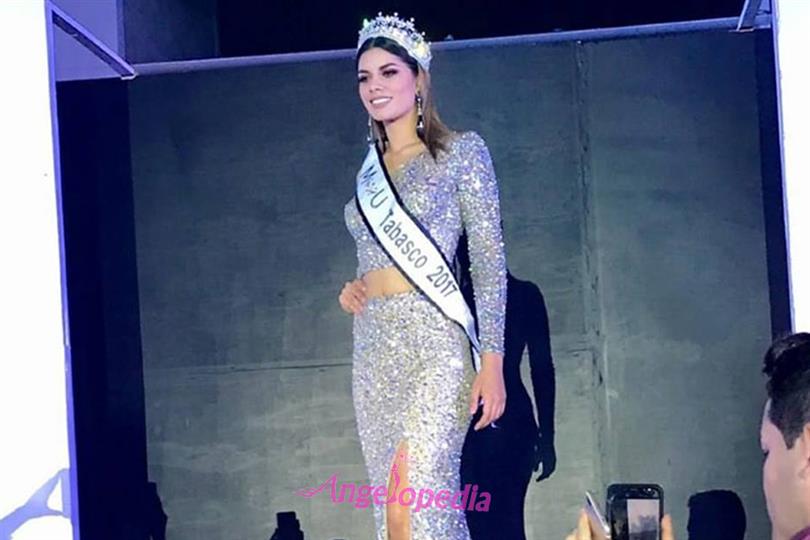 Aranza Molina Rueda crowned Mexicana Universal Tabasco 2017 for Mexicana Universal 2018