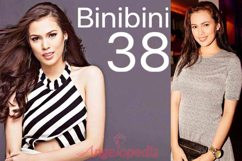 Angelica R. Alita Binibining Pilipinas 2016 Contestant number 38