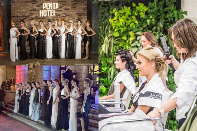 Ceska Miss 2016 Contestants in Their Evening Gown and Swimsuit Presentation