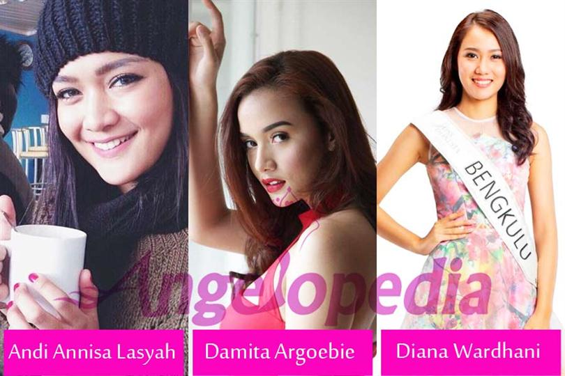 Miss Indonesia 2015 Top 5 Hot favourites