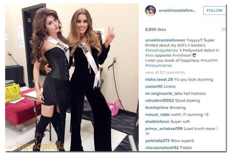 Urvashi Rautela on Ariadna Gutierrez’ Hollywood Debut – “Yayyyy!!! Super thrilled”