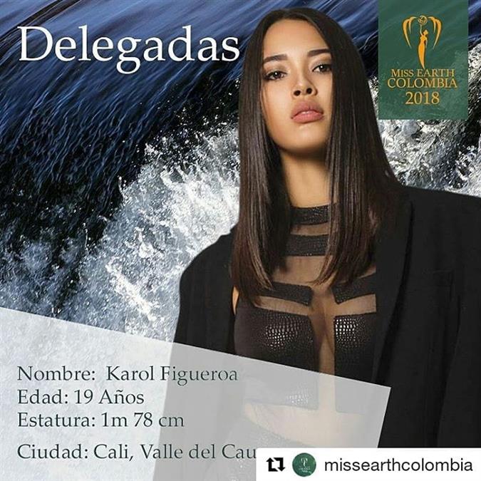 Karol Figueroa – the fourth delegate of Miss Earth Colombia 2018