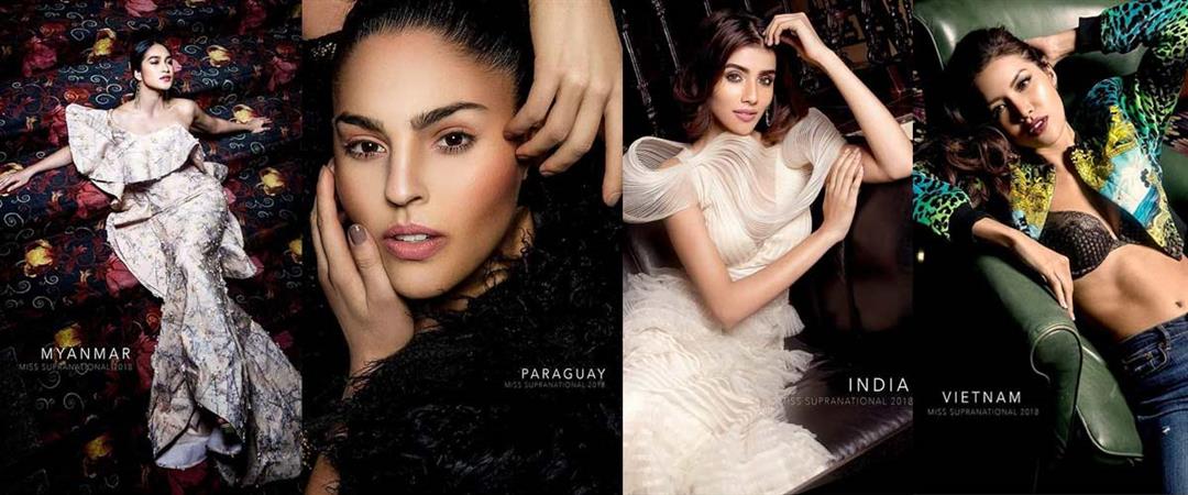 Miss Supranational 2018 Top 20 delegates for special photoshoot revealed