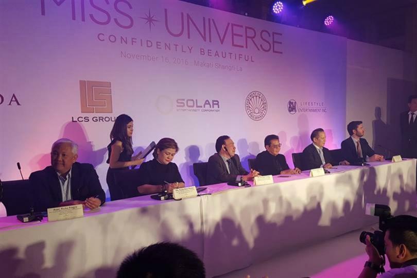 Miss Universe 2016 Sealing the Deal event
