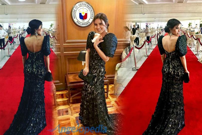 Katherine Espin attends the 2nd State of the Nation Address 2017
