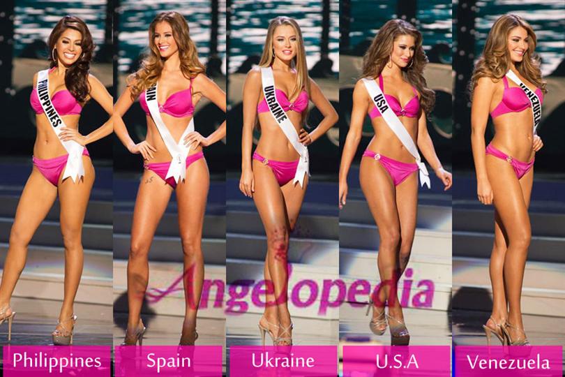 Miss Universe 2014 Top 10 Finalists