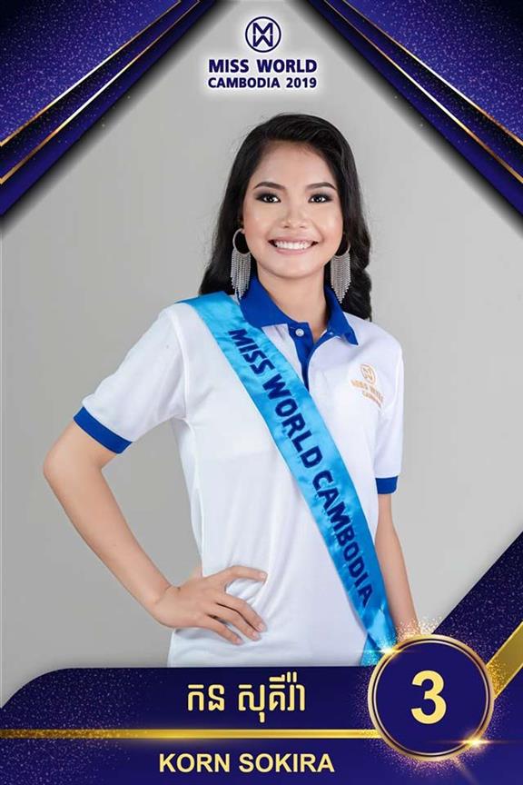 Miss World Cambodia 2019 Top 5 Hot Picks