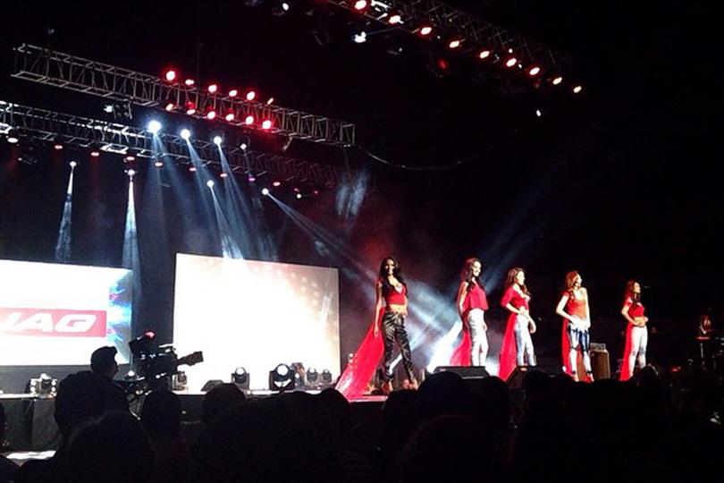 Binibining Pilipinas 2015 contestants during Fashion Show