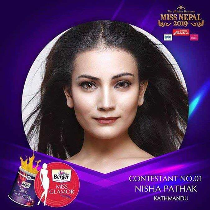 Our Favourites for the Glamour award of Miss Nepal 2019