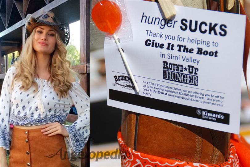 Miss World 2015 Mireia Lalaguna Royo takes a tour of California
