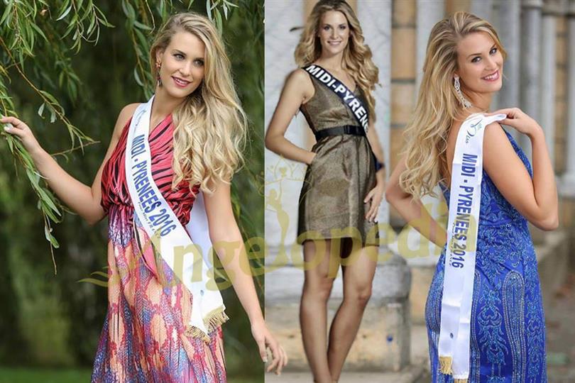 Virginie Guillin crowned as Miss Midi-Pyrénées 2016 for Miss France 2017
