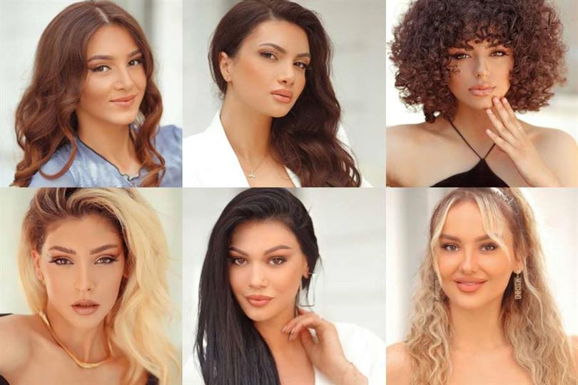 Megi Gjonçe Finalist Miss Universe Albania 2021 Klea Metaliu Finalist Miss Universe Albania 2021 Artiola Tragaj Finalist Miss Universe Albania 2021 Denada Doda Finalist Miss Universe Albania 2021 Anelisa Saliaj Finalist Miss Universe Albania 2021