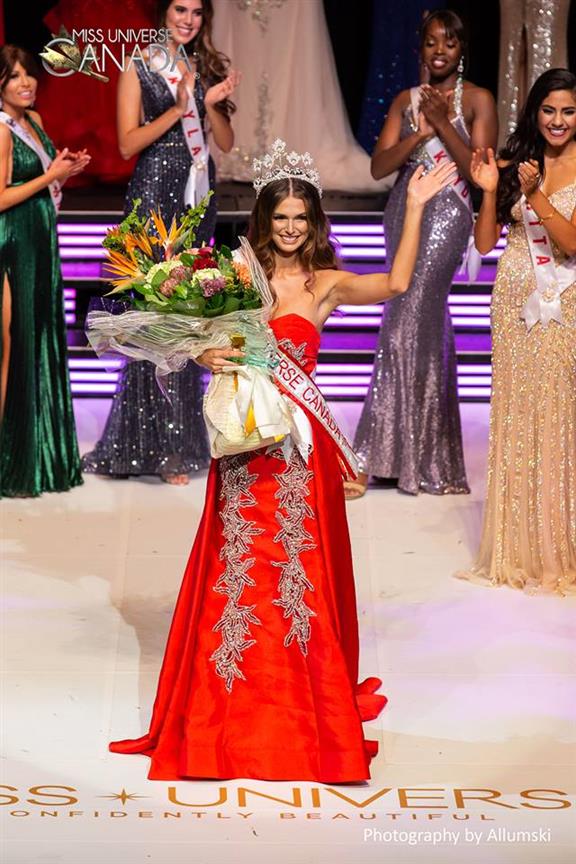 Marta Magdalena Stepien crowned Miss Universe Canada 2018