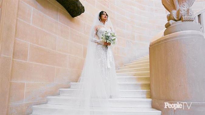 Priyanka Chopra’s Ralph Lauren wedding gown has sentimental messages sewn into it