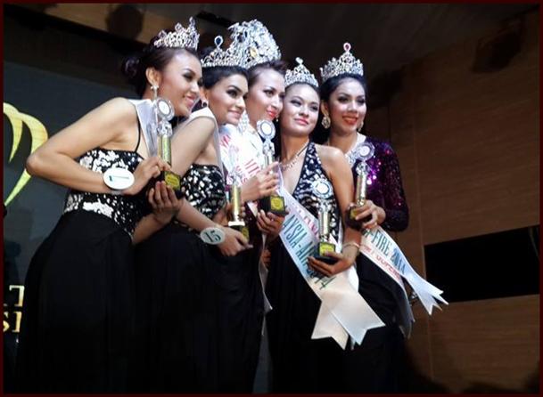 Miss Malaysia Earth 2014 winners
