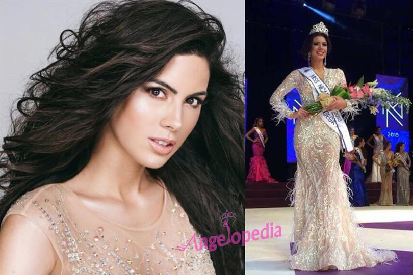 Adriana Paniagua crowned Miss Nicaragua 2018