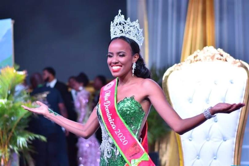 Savahnn James winner Miss Dominica 2020