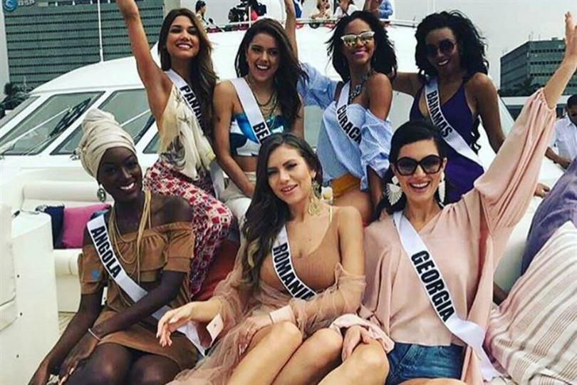 Miss Universe 2016 contestants visit Davao City