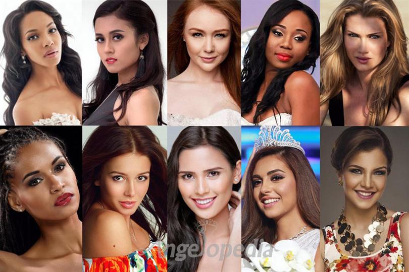 Miss World 2015 Top 10 finalists