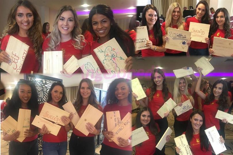 Miss Wales 2017 finalists attend empowerment session
