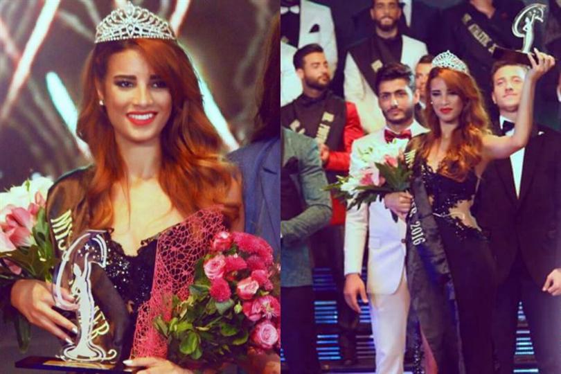 Carole Kahwagi crowned Miss Earth Lebanon 2016
