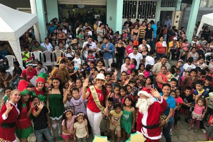 Katherine Espin celebrates Christmas with her city children