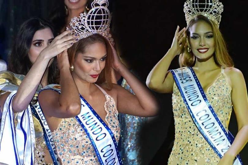 Sara Franco Crowned Miss World Colombia 2019