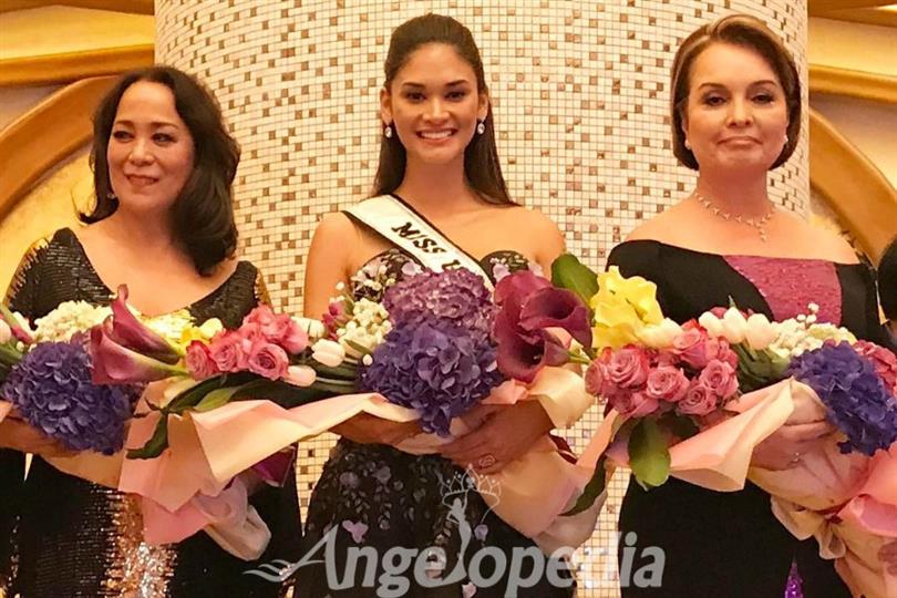 Margie Moran suggests Maxine Medina to be a good hostess and enjoy the moment