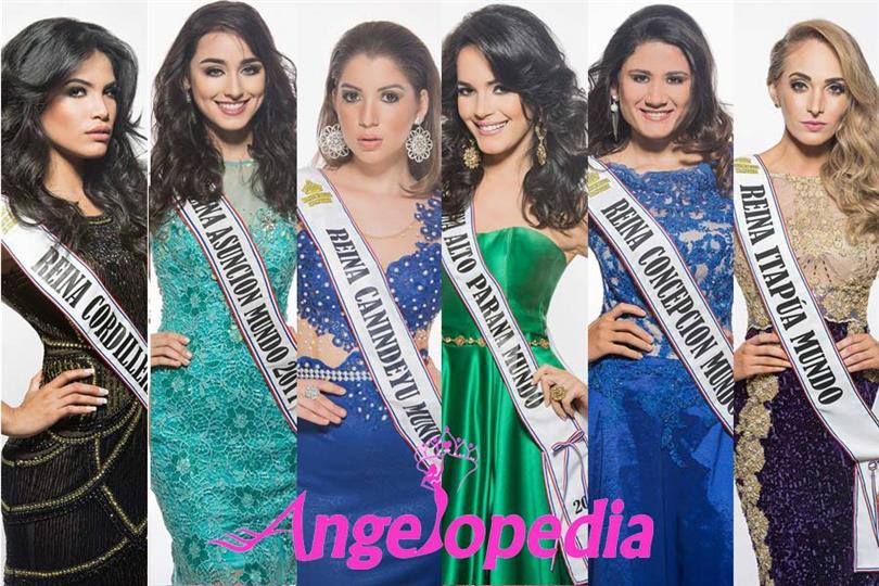 Meet the contestants of Miss World Paraguay 2017