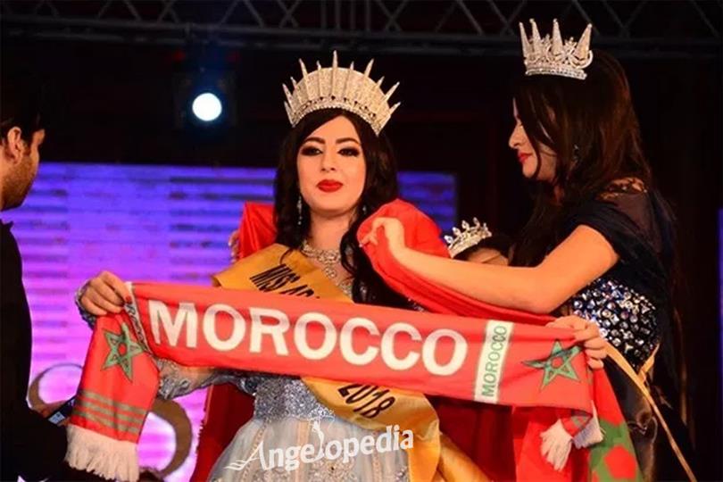 Sherine Hossni from Morocco crowned Miss Arab World 2018