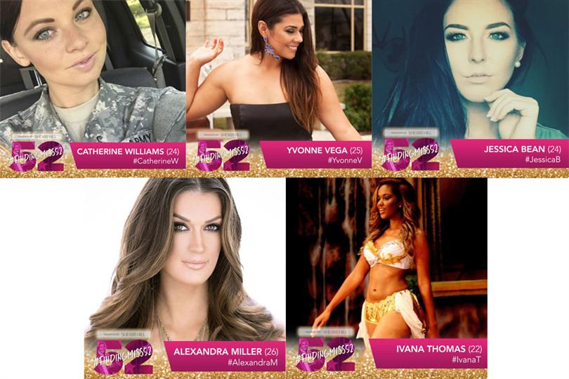 Top 10 Finalists of ?Finding Miss 52? for Miss USA 2016 Unveiled