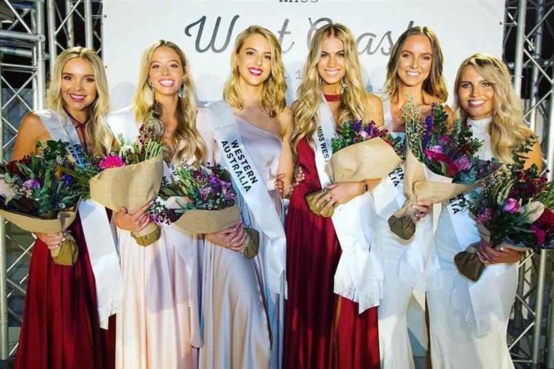 Miss Universe Australia 2018 finalists from the West Coast