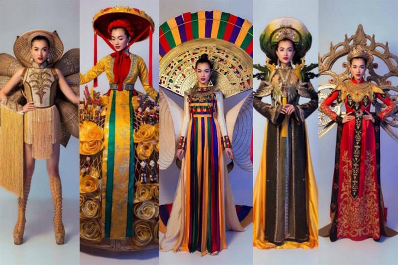 Vietnam gets to choose from various national costume designs