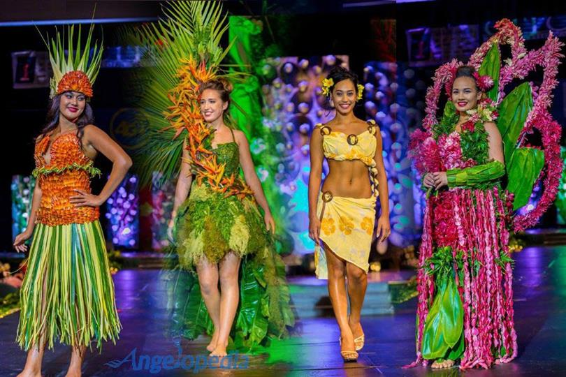 Miss Cook Islands 2017 contestants displayed radiant vibes through their costumes