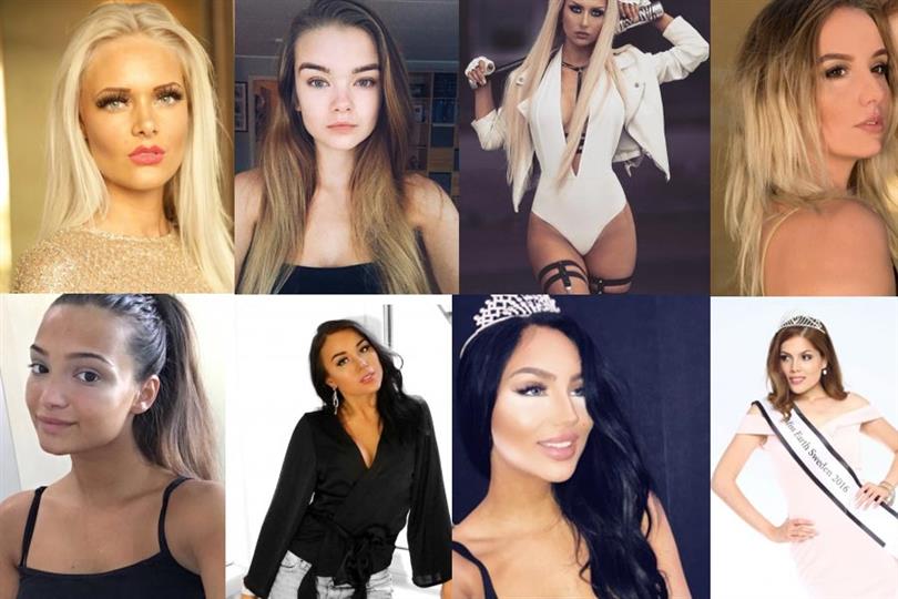 Miss Universe Sweden 2018 Meet the Contestants