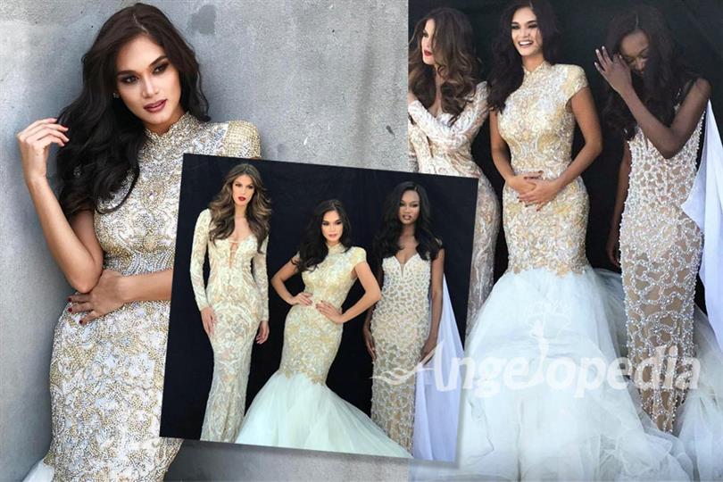 Pia Wurtzbach, Iris Mittenaere and Deshauna Barber sizzle in this latest photoshoot 