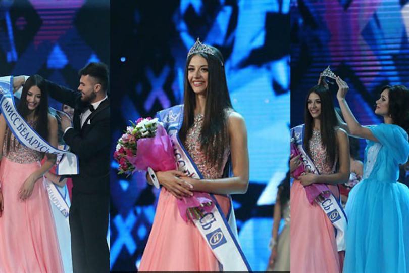 Polina Borodacheva crowned as Miss Belarus 2016