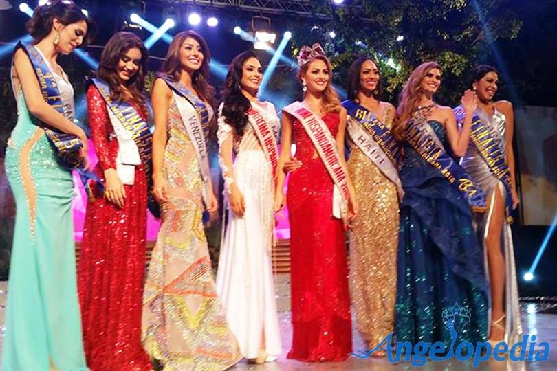 Reina Hispanoamericana 2016 WInners Top 8 María Camila Soleibe Alarcón