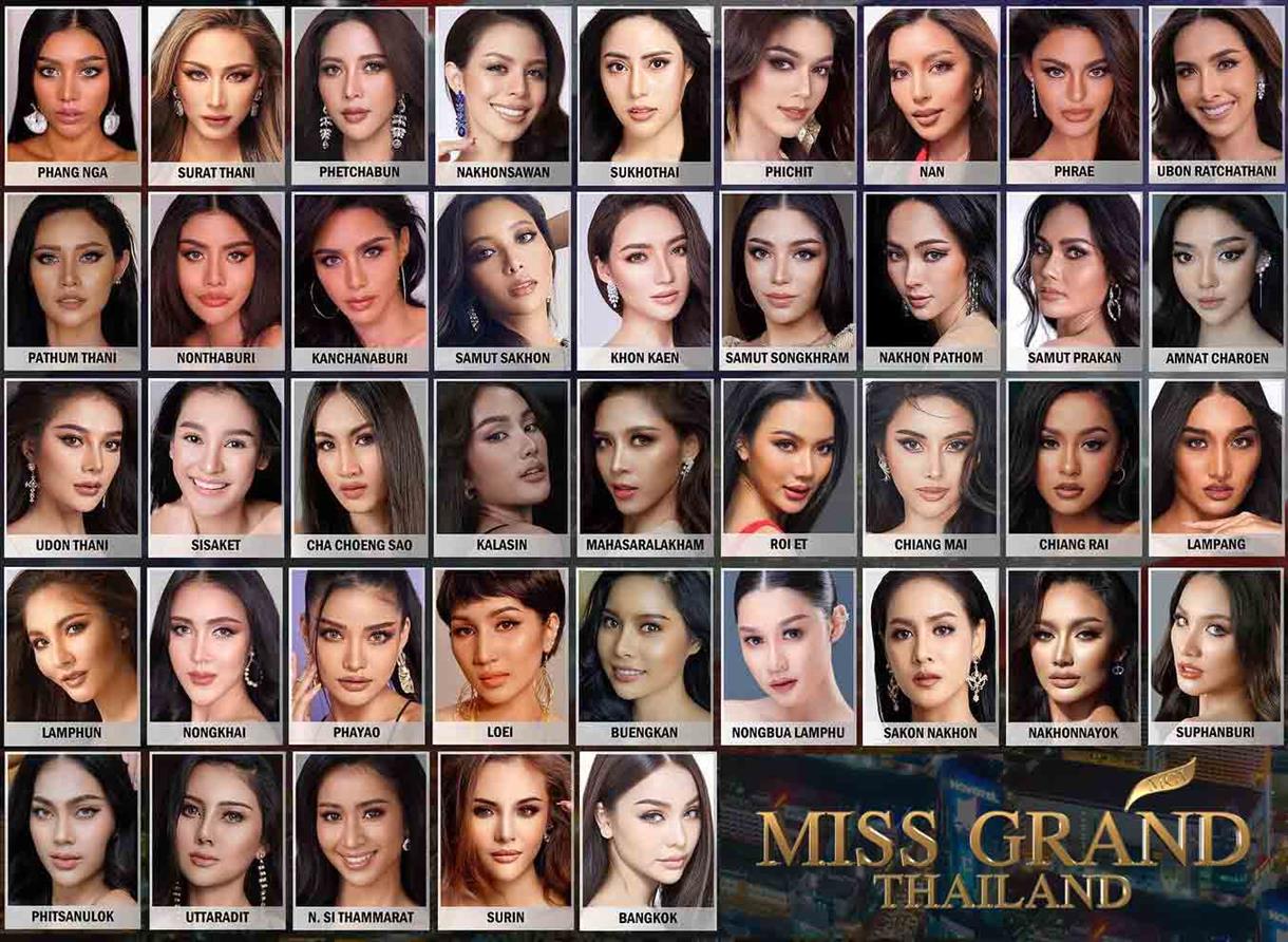 Miss Grand Thailand 2022 Meet the Delegates